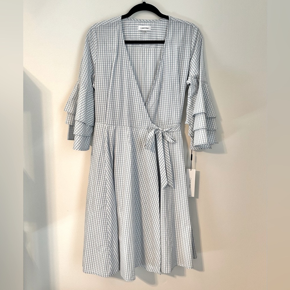 NWT Calvin Klein wrap dress
